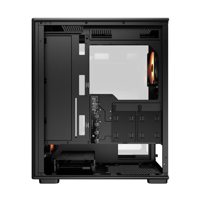 Компьютерный корпус, Cougar, MX220 RGB, ATX/Micro ATX/Mini ITX, USB 1*Type C/2*3.0, 4 Pole Headset Audio Jack, RGB Button, Кулер 4*12см ARGB, Высота процессорного кулера до 160 мм, Длина VGA до 340мм, 2*3.5"/2+2*2.5", Толщина 0,6мм, 485x205x393мм, Без Б/П, Чёрный