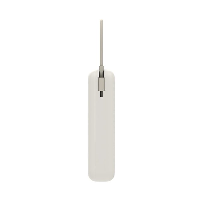 Портативный внешний аккумулятор, Xiaomi, 33W Power Bank 20000mAh (Integrated Cable) Tan GL, PB2030MI/BHR8851GL, Номинальная мощность аккумулятора 74 Втч (7,4 В 10000 мАч), Номинальная емкость 12000mAh (5V/3A), Входной порт USB-C, Выходной порт USB-C®/кабель USB-C /USB-A, Размер продукта 127 x 70,5 x 30,5 мм, Кабель встроенный, Бежевый