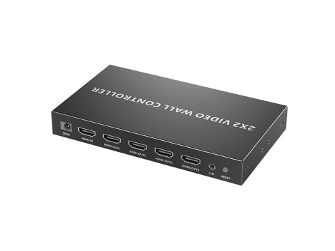 Каскадируемый видеоконтроллер, Lenkeng, LKV104VW, (FHD, 2x2), 1*HDMI IN, 4*HDMI OUT