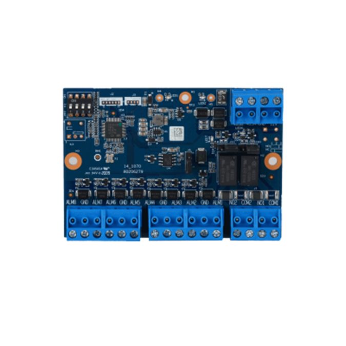 Модуль расширения входов, Dahua, DHI-ARM808-RS, Количество зон: 8., Количество тревожных выходов: 2., RS-485: 1 подключение к кабелю длиной не более 300 м, RVV2*1.5., Размеры (с основанием): 90,0 мм  62,0 мм  12,6 мм.