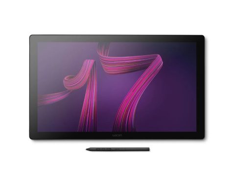 Графический планшет, Wacom, Cintiq Pro 17 (DTH172K0B), Разрешение 3840 x 2160 (4K UHD), Чувствительность к нажатию 8192, Интерфейс USB-С и HDMI, Размер 410*266*22 мм, Чёрный