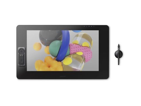 Графический планшет, Wacom, Cintiq Pro 24 touch (DTH-2420), Разрешение 3840 x 2160 (4K UHD), Чувствительность к нажатию 8192, Интерфейс USB-С и HDMI, Размер 677*394*47 мм, Чёрный