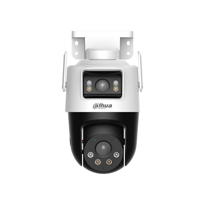 Поворотная видеокамера, Dahua, DH-P3D-3F-PV, CMOS-Матрица, 1/2,8", Dual 3+3 Мп, PTZ-камера,H.265+, H.265, H.264+, H.264, MJPEG
