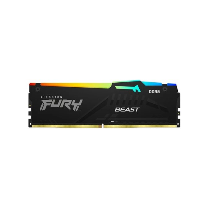Модуль памяти, Kingston, FURY Beast RGB XMP KF556C40BBA-32, DDR5, 32GB, DIMM