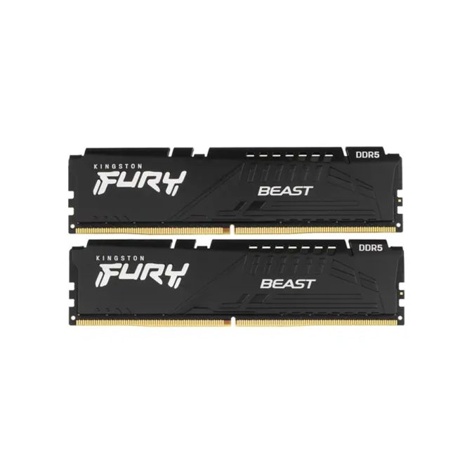 Комплект модулей памяти, Kingston, FURY Beast Black EXPO KF556C36BBEK2-64, DDR5, 64GB (Kit 2x32GB), DIMM