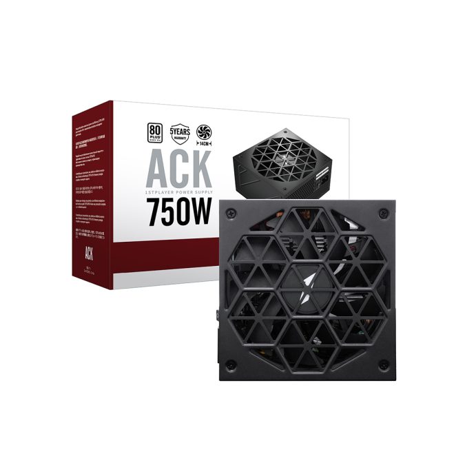 Блок питания, 1STPLAYER, HA 750W BK, 750W, ATX, 80+, APFC, 20+4pin, 2*4+4pin, 4*Sata, 2*Molex, 2*PCI-E 6+2-pin, Non-modular, Вентиялтор 14см, 145х150х86мм, Черный
