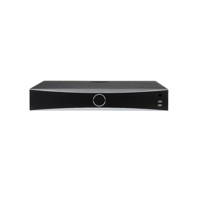 Сетевой видеорегистратор, Hikvision, DS-7732NXI-I4/S(E), 32 канала, H.265+/H.265/H.264+/H.264, AcuSense, Разрешение записи: 4K, Full HD, D1, CIF, 256 Мбит/с, Интеллектуальная аналитика, Обнаружение движения 2.0, 4 SATA HDD 14 ТБ,