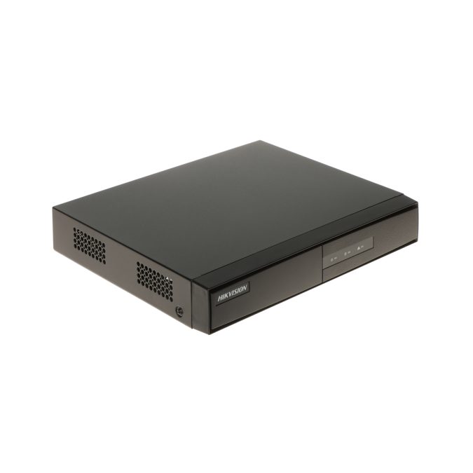 Сетевой видеорегистратор, Hikvision, DS-7104NI-Q1/M(D), 4 канала, H.265+/H.265/H.264+/H.264, Разрешение записи: Full HD, D1, CIF, 40 Мбит/с, 1 SATA HDD 6 ТБ,