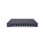 Коммутатор, Hikvision, DS-3E1310P-EI/M, Управляемый L2, 8 x 10/100 Mbps , РоЕ 802.3af/at 60W, 2 x Gigabit RJ45, Настольный, Long Range Ports 1 to 8: up to 300 m.