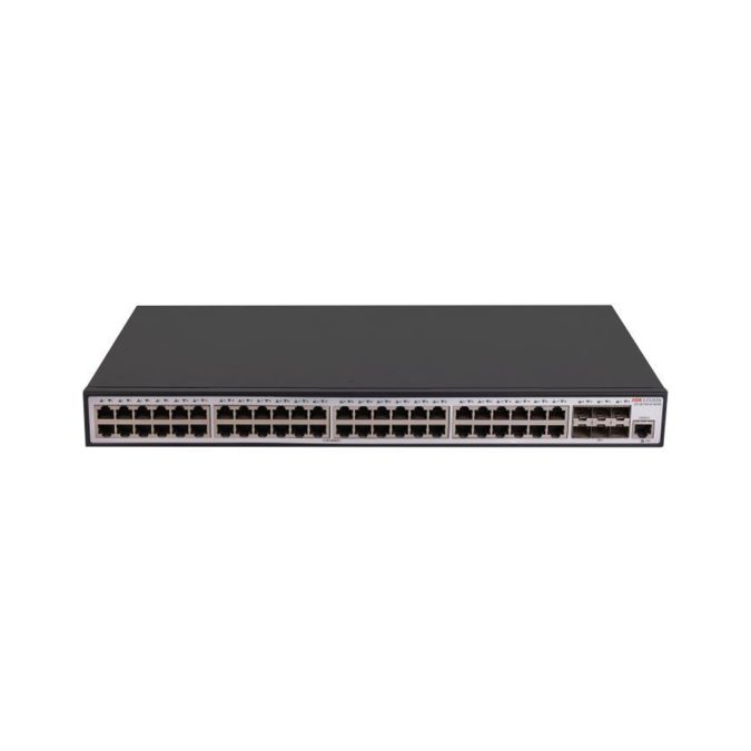 Коммутатор, Hikvision, DS-3E2754-HI-48T6X, Управляемый L2+, 48 x Gigabit RJ45, 6 x SFP+, Стоечный, Switching Capacity 216 Gbps