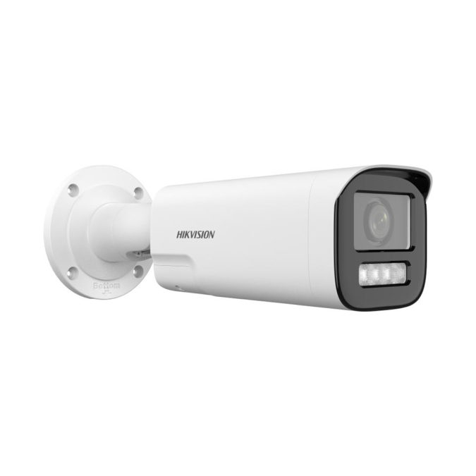 IP видеокамера, Hikvision, DS-2CD1623G2-LIZU, Цилиндрическая, CMOS- матрица 1/2.9" progressive, Smart ИК/Белая до 50м 2 mp 0.005 Lux F1.6, Варифокальный моторизованный объектив f28–12 мм Аудио 1Микрофон 1MicroSD до 512Gb, DWDR, IP67, PoE, 12VDC