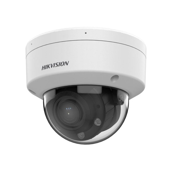 IP видеокамера, Hikvision, DS-2CD1743G2-LIZSU, Купольная, CMOS- матрица 1/3" progressive, Smart ИК/Белая до 30м, 4 mp 0.005 Lux F1.6 Варифокальный моторизованный объектив f28–12 мм, Аудио 1Микрофон 1MicroSD до 512Gb, WDR IP67 PoE 12VDC