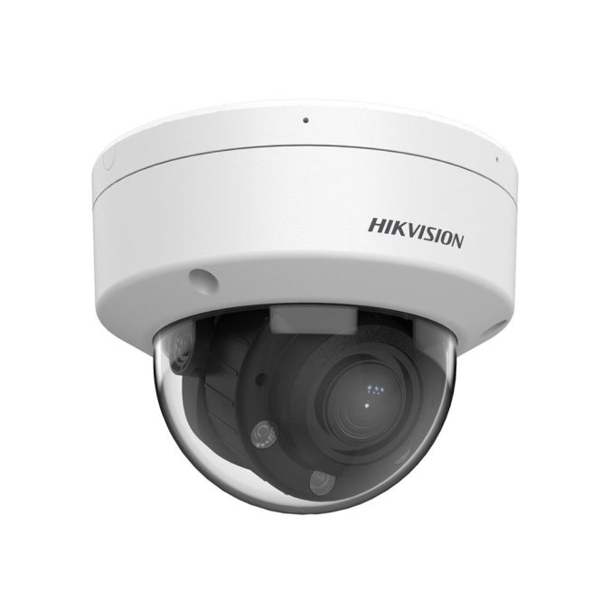 IP видеокамера, Hikvision, DS-2CD1743G2-LIZSU, Купольная, CMOS- матрица 1/3" progressive, Smart ИК/Белая до 30м, 4 mp 0.005 Lux F1.6 Варифокальный моторизованный объектив f28–12 мм, Аудио 1Микрофон 1MicroSD до 512Gb, WDR IP67 PoE 12VDC