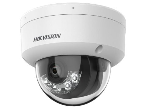IP видеокамера, Hikvision, DS-2CD1163G2-LIUF, Купольная, CMOS- матрица 1/2.4" progressive Smart ИК/Белая до 30м 6 mp 0.005 Lux F1.6 ,Фиксированный f2.8мм Аудио 1Микрофон 1MicroSD до 512Gb, IK08 WDR, IP67, PoE, 12VDC