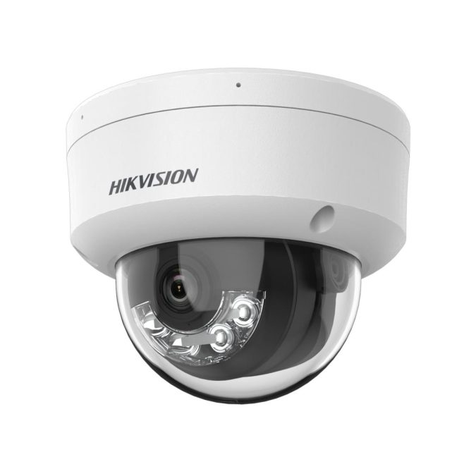 IP видеокамера, Hikvision, DS-2CD1163G2-LIUF, Купольная, CMOS- матрица 1/2.4" progressive Smart ИК/Белая до 30м 6 mp 0.005 Lux F1.6 ,Фиксированный f2.8мм Аудио 1Микрофон 1MicroSD до 512Gb, IK08 WDR, IP67, PoE, 12VDC