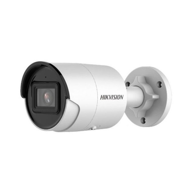 IP видеокамера, Hikvision, DS-2CD2023G2-IU(D), Цилиндрическая, CMOS- матрица 1/2.8" progressive, ИК до 40м, AcuSense 2 mp, 0.005 Lux F1.6, Фиксированный f2.8мм, Аудио 1Микрофон, 1MicroSD до 512Gb, WDR, IP67, PoE, 12VDC
