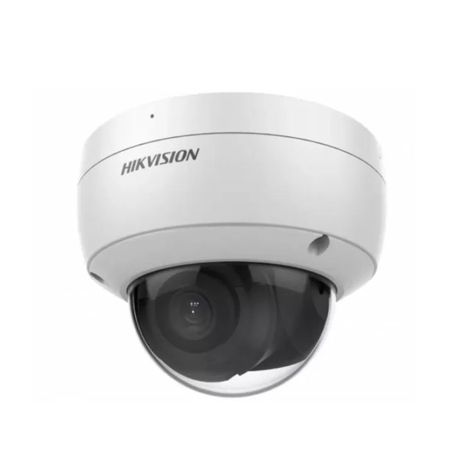 IP видеокамера, Hikvision, DS-2CD2143G2-IU, Купольная, CMOS- матрица 1/3" progressive, ИК до 30м, AcuSense 4 mp, 0.005 Lux F1.6, Фиксированный f2.8мм, Аудио 1Микрофон, 1MicroSD до 512Gb, WDR, IP67, PoE, 12VDC