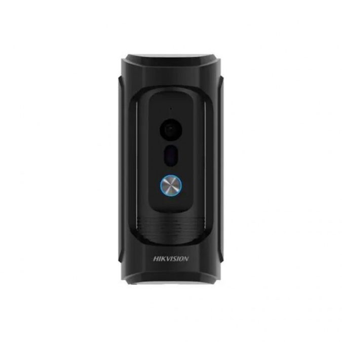 Вызывная панель, Hikvision, DS-KB8113-IME1(B), IP уличная панель, Linux, 2 mp HD камера, встроеный микрофон и динамик, шумоподавление, от-30 °C до 50 °C, PoE, IP65, IK09