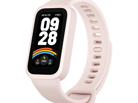 Фитнес браслет, Xiaomi, Mi Smart Band 9 Active, M2435B1 / BHR9917GL, 1.47" TFT, Разрешение экрана 172 x 320, Аккумулятор 300 мАч, Водонепроницаемость 5 АТМ, Розовый