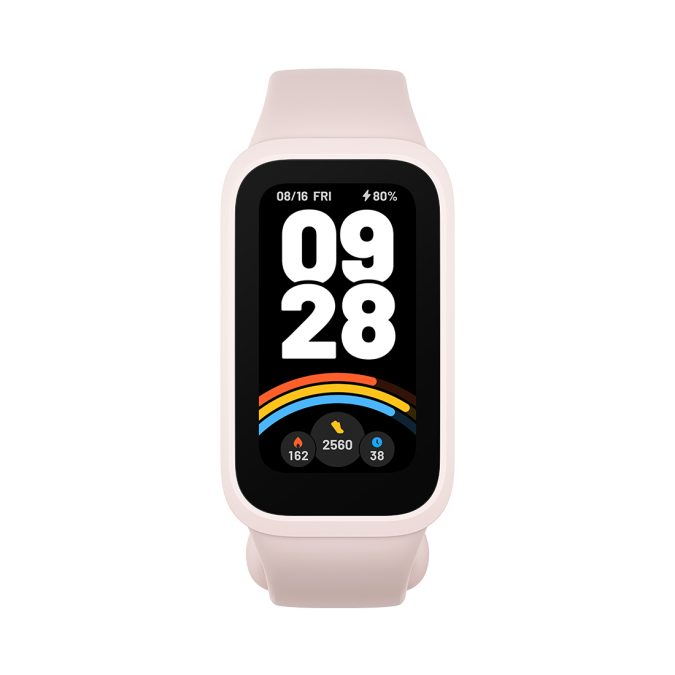 Фитнес браслет, Xiaomi, Mi Smart Band 9 Active, M2435B1 / BHR9917GL, 1.47" TFT, Разрешение экрана 172 x 320, Аккумулятор 300 мАч, Водонепроницаемость 5 АТМ, Розовый