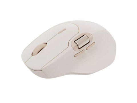 Компьютерная мышь, Rapoo, MT560, 4000dpi, Bluetooth 5.0, Беспроводной 2.4 ГГц, Эффективная дистанция 10 м., Литиевая батарея, Бежевый