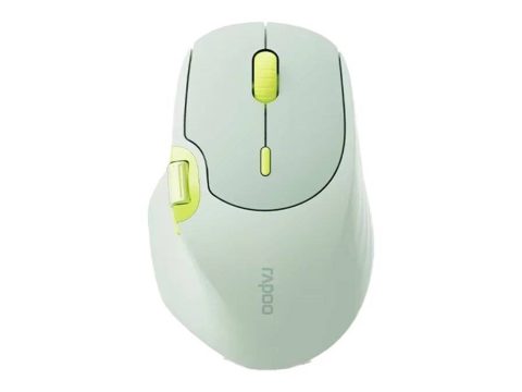 Компьютерная мышь, Rapoo, MT560, 4000dpi, Bluetooth 5.0, Беспроводной 2.4 ГГц, Эффективная дистанция 10 м., Литиевая батарея, Зеленый