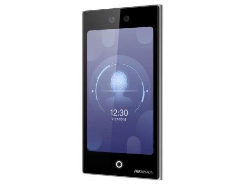 Контроллер доступа, Hikvision, DS-K1T670MX, Терминал распознавания лиц, 7'- сенсорный экран, 2мп камера, распознавание до 5 человек одновременно, ISAPI ISUP 5.0 TCP/IP (IPv4 и IPv6), от -30 °C до 60 °C, IP65, 12VDC/2A