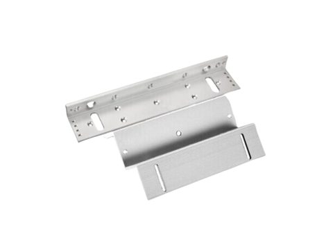 Уголок для электромагнитного замка, Hikvision, DS-K4H450-LZ, Для замка DS-K4H450, для двери, Размеры L-образного кронштейна: 265 мм  72 мм  452 мм, Размеры Z-образного кронштейна: 185 мм  70 мм  61 мм, Размеры Z-образного кронштейна: 185 мм  70 мм  61 мм