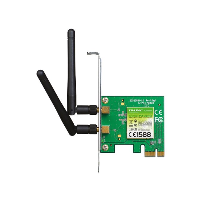 Сетевая карта, TP-Link, TL-WN881ND, Беспроводная, 300M, PCIe