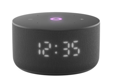 Умная колонка, Яндекс, YNDX-00027BLK, Яндекс Станция Мини 3 с Алисой, YaGPT, 12Вт, 1 динамик, 3 микрофона, 110-16 000 Гц, Wi-Fi (2,4–5 ГГц), Bluetooth 5.0, Черный