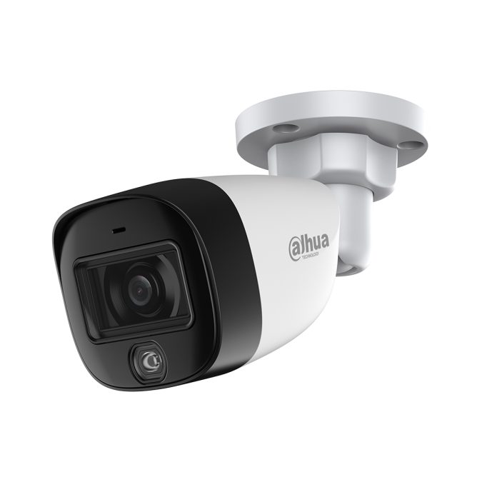 HDCVI видеокамера, Dahua, DH-HAC-HFW1801CP, 4К CMOS, IR 30 м, 12 VDC