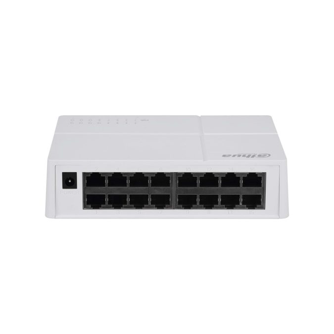 Коммутатор, Dahua, DH-SF1016L, Неуправляемый, 16 портов 10/100М, настольный, -10°C to +55°C