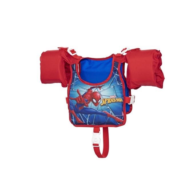 Жилет для плавания с нарукавниками Swim Pal 56 см, BESTWAY, 98795, Винил, 3+, Spiderman, Красный, Цветная коробка