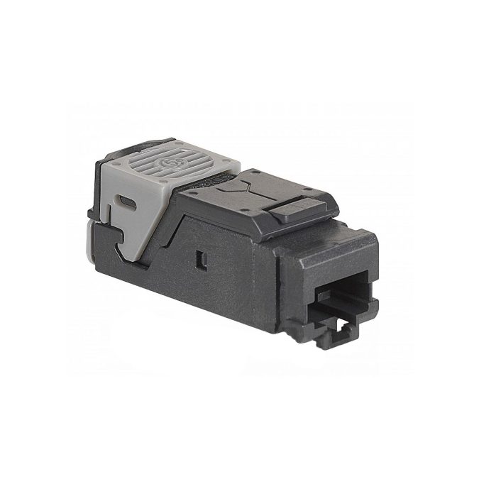 Коннектор телекоммуникационный высокой плотности RJ 45, Legrand, 033753, cat 5e.(6 шт в уп.).