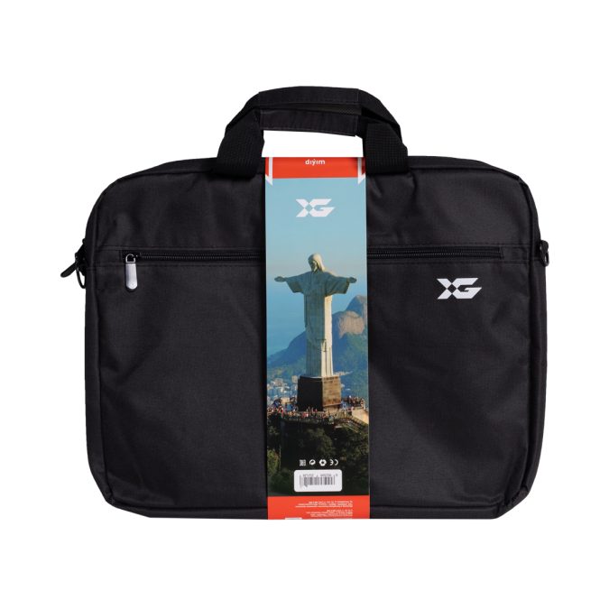 Сумка для ноутбука, XG, Rio 15.6" (XGNB-101B), 15.6", Лёгкая, Внешнее отделение на молнии, 1 внутреннее отделение, Полиэстер, Чёрный