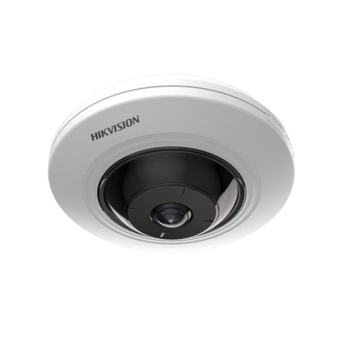 IP видеокамера, Hikvision, DS-2CD3956G2-IS, fisheye180°, 1/2.7" Progressive Scan CMOS,0.017 Lux F2.25, 5 mp, ИК подцветка 8м, microSD, POE