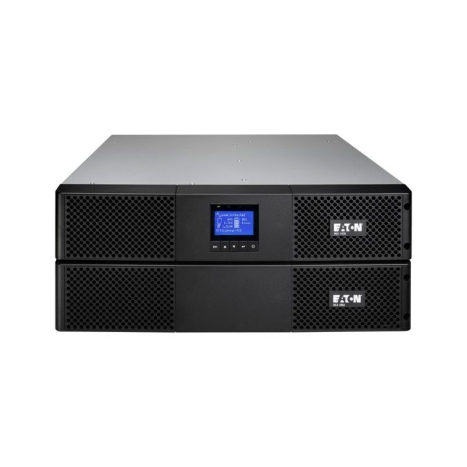 Батарейный блок, Eaton, 9SXEBM48R, Стоечный 19" 2U, 12В*9 Ач 8 шт, Чёрный