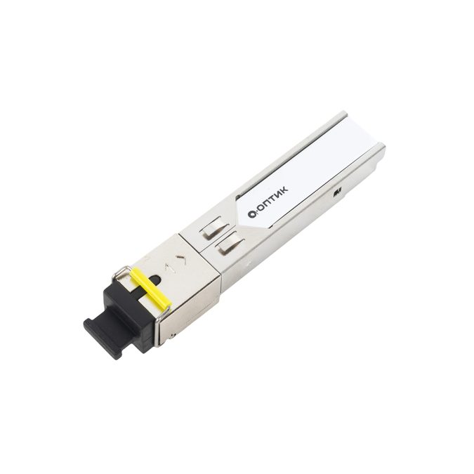 Трансивер, А-Оптик, AO-SFP-B53S-20D, SFP 1.25G WDM Tx1550/Rx1310nm 20km SC DDM