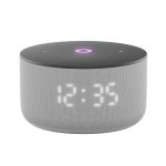 Умная колонка, Яндекс, YNDX-00027GRY, Яндекс Станция Мини 3 с Алисой, YaGPT, 12Вт, 1 динамик, 3 микрофона, 110-16 000 Гц, Wi-Fi (2,4–5 ГГц), Bluetooth 5.0, Серый
