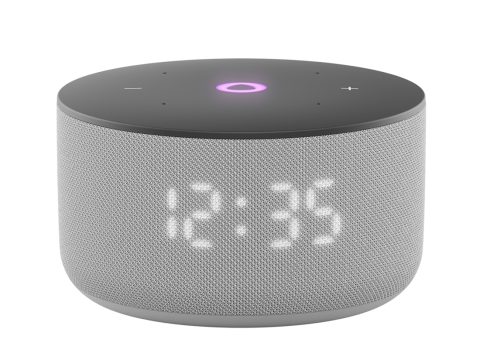 Умная колонка, Яндекс, YNDX-00027GRY, Яндекс Станция Мини 3 с Алисой, YaGPT, 12Вт, 1 динамик, 3 микрофона, 110-16 000 Гц, Wi-Fi (2,4–5 ГГц), Bluetooth 5.0, Серый