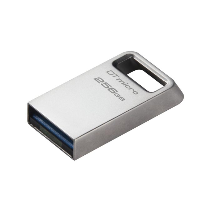 USB-накопитель, Kingston, DTMC3G2/256GB, 256GB, USB 3.2, Серебристый