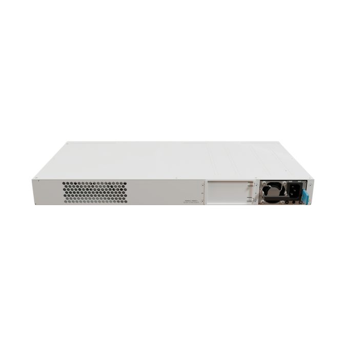Коммутатор, MikroTik, CRS320-8P-8B-4S+RM, Cloud Router Switch, 17 портов 10/100/1000M, 4 порта SFP+, (802.3af/at/bt порт 1-16 PoE-out, 960W), RouterOS v7, -10°С до 50°С, стоечный