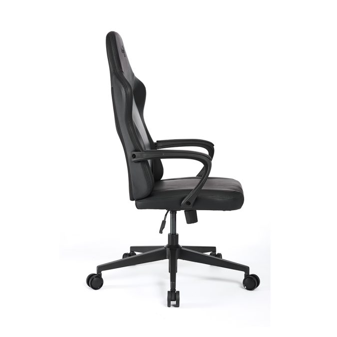 Игровое компьютерное кресло, Aerocool, CROWN Lite Modern Black, Искусственная кожа PU AIR, (Ш)65*(Г)70*(В)122 (132) см, Серый