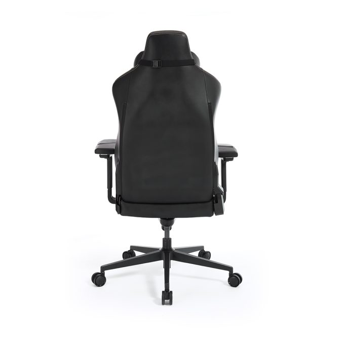 Игровое компьютерное кресло, Aerocool, CROWN Pro Racer White, Искусственная кожа PU AIR, (Ш)65*(Г)70*(В)122 (132) см, Черно-Белый