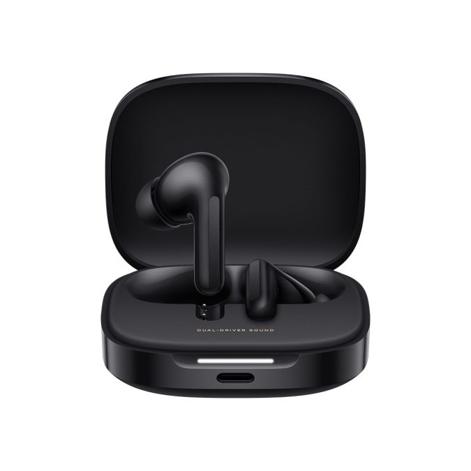 Наушники, Redmi, Buds 6, Night Black,BHR9251GL/M2429E1, Работа с одного заряда 10 часов, Длительность работы с кейсом 42 часа, Зарядный порт Type-C, Время заряда батареи кейса 2 часа, Bluetooth 5.4, Вес 5 гр (Наушники)/43,2 гр (Общий вес), Размеры 61.01*51.71*24.80 мм, Черный
