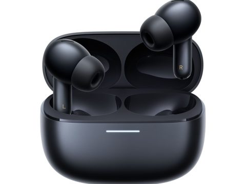 Наушники, Redmi, Buds 6 Pro Space Black, M2430E1/BHR9307GL, Батарея 54 мАч (наушники), 480 мАч (кейс), Время работы 9 часов (наушники)/36 часов (с кейсом), Размер продукта 61,05*48,28*25,17 мм, Зарядный порт Type-C, Время зарядки около 2 часов (кейс), Bluetooth 5.3, Вес 5,2 гр (наушник)/46,5 гр (с кейсом), Hi-Res Audio, 55 дБ/4кГц, 3 микрофона, Черный