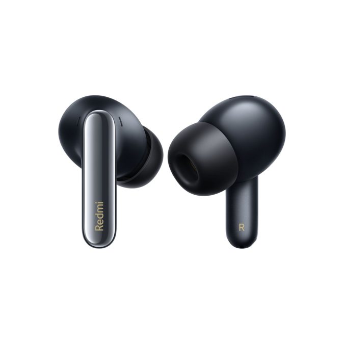 Наушники, Redmi, Buds 6 Pro Space Black, M2430E1/BHR9307GL, Батарея 54 мАч (наушники), 480 мАч (кейс), Время работы 9 часов (наушники)/36 часов (с кейсом), Размер продукта 61,05*48,28*25,17 мм, Зарядный порт Type-C, Время зарядки около 2 часов (кейс), Bluetooth 5.3, Вес 5,2 гр (наушник)/46,5 гр (с кейсом), Hi-Res Audio, 55 дБ/4кГц, 3 микрофона, Черный