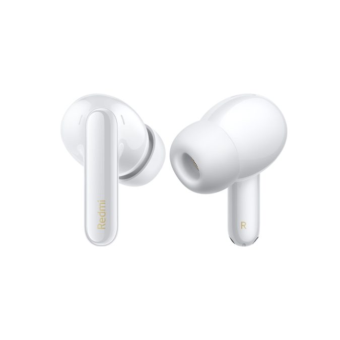 Наушники, Redmi, Buds 6 Pro Glacier White, M2430E1/BHR9310GL, Батарея 54 мАч (наушники), 480 мАч (кейс), Время работы 9 часов (наушники)/36 часов (с кейсом), Размер продукта 61,05*48,28*25,17 мм, Зарядный порт Type-C, Время зарядки около 2 часов (кейс), Bluetooth 5.3, Вес 5,2 гр (наушник)/46,5 гр (с кейсом), Hi-Res Audio, 55 дБ/4кГц, 3 микрофона, Белый