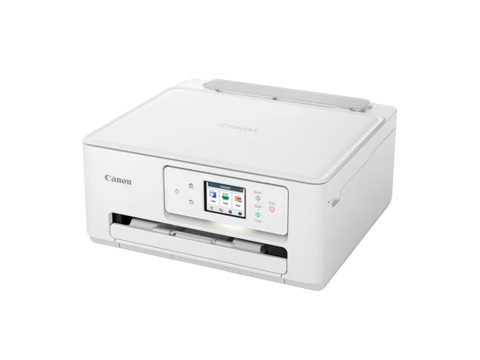 Цветное МФУ, Canon, Pixma TS7640I, 6256C007AA, Струйное, A4, 15 изобр./мин. (A4), Чернила PG-485/CL-486, Подача 100 листов, Планшетный сканер, 1,5 мс/линия, ЖК-экран 2,7", USB 2.0, Wi-Fi, белый