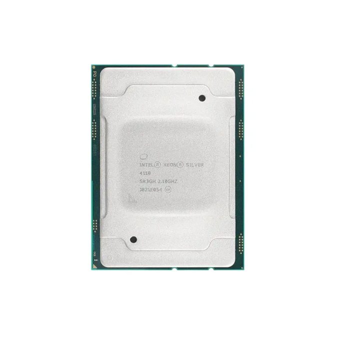 Центральный процессор (CPU), Intel, Xeon Silver Processor 4110, LGA3647, Sky Lake, 8/16 Core/thread, 2.10 GHz, 11 MB, 85W